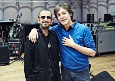 Beatles drummer Ringo Starr knighted by Queen Elizabeth.