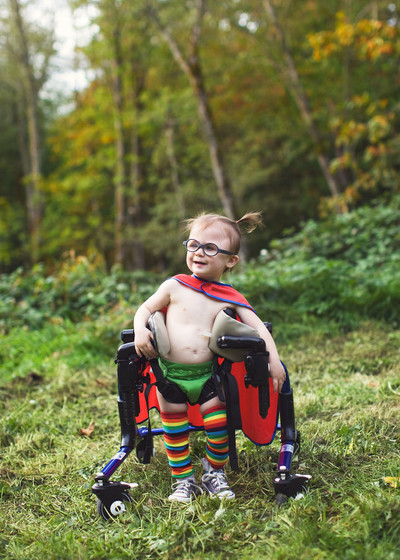 Mom’s Photos Show Children With Special Needs As Superheroes