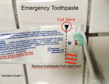 Emergency Toothpaste