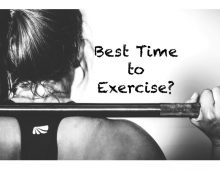 When’s the best time to exercise?