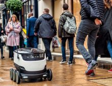 World’s First Robotic Delivery Service