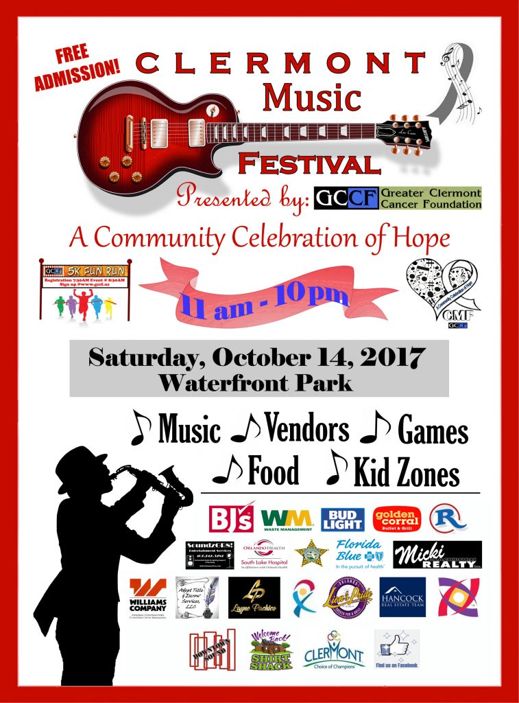 Clermont Music Festival Oct. 14