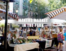 MAKERS MARKET IN THE PARK – Nov 4th – Santana Row