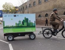 UPS trials sustainable delivery system in London