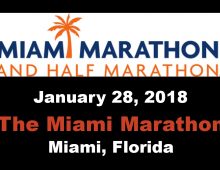 Miami Get Ready, get set, run! – 2018 Miami Marathon and Half Marathon