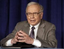 Warren Buffett, “I could end the deficit in 5 minutes,”