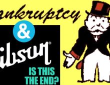 Gibson files for bankruptcy hits a Sour Note.