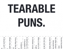 Puns have a Distinguished History.