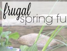 Frugal Spring Family Activities