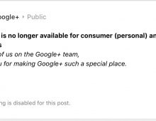 Google+ Failure = Lessons