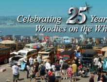 Woodies on the Santa Cruz Wharf – 25th Anniversary