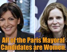 All of the Paris Mayoral Candidates are Women