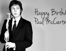 Paul McCartney Birthday, 80 years old.