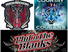 FREE Concert: Houserockers, Phil n the Blanks and Country Cougars at the Los Altos Arts & Wine Festival, on Sun. Sept 26