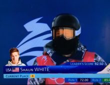 Shaun White snowboarder 4th place Beijing 2022 Olympics