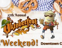 Campbell Oktoberfest: October 15-16th. Cost: Free
