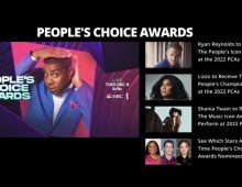 People’s Choice Awards on NBC, Dec. 6, at 6:00 PM PST