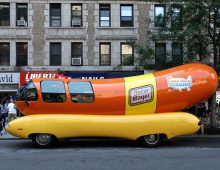 Oscar Mayer is changing the name of is famous Wienermobile to the Frankmobile.