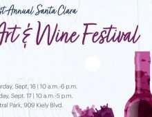 Santa Clara Art and Wine Festival, Sept. 16-17th