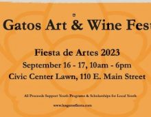 Los Gatos Art & Wine Fiesta de Artes 2023  Sept. 16-17