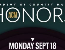 ACADEMY OF COUNTRY MUSIC HONORS, FOX Monday, Sept. 18 (8:00-10:00 PM ET/PT),