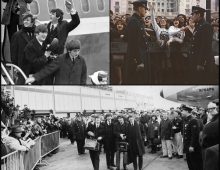 The Beatles arrive in New York, February 7, 1964